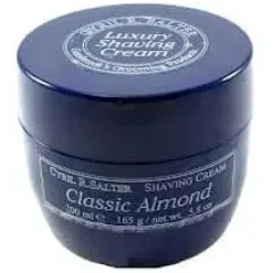 Cyril R. Salter Rasatura<Cyril R.Salter Classic Almond Luxury Shaving Cream 165 g - Alla Violetta Boutique