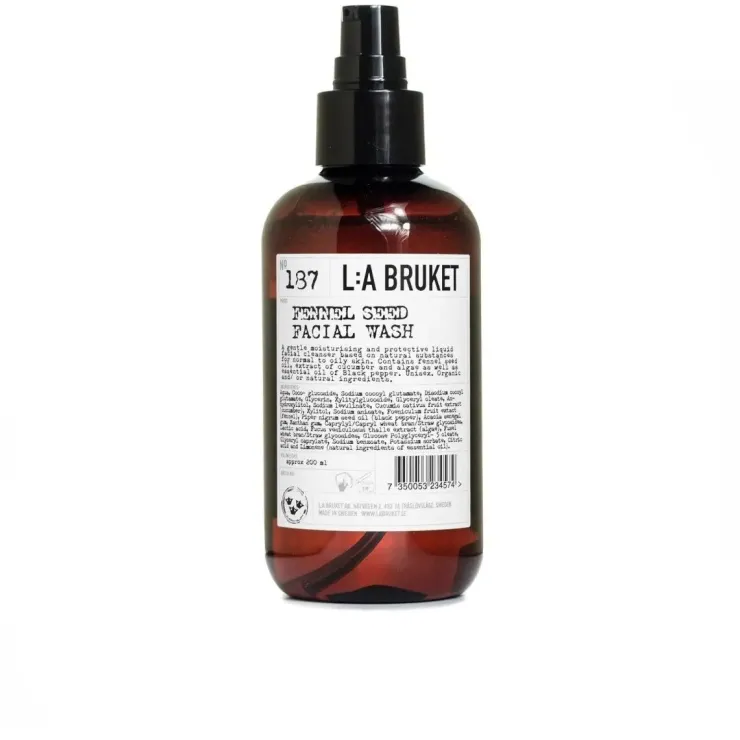 L:A Bruket Detergente<187 FENNEL SEED FACIAL WASH -