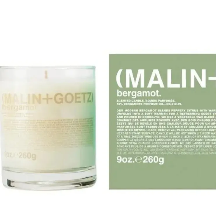 MALIN+GOETZ Candela<Malin + Goetz Bergamotto Candela - Alla Violetta Boutique